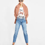 Grown cotton T-shirt with print